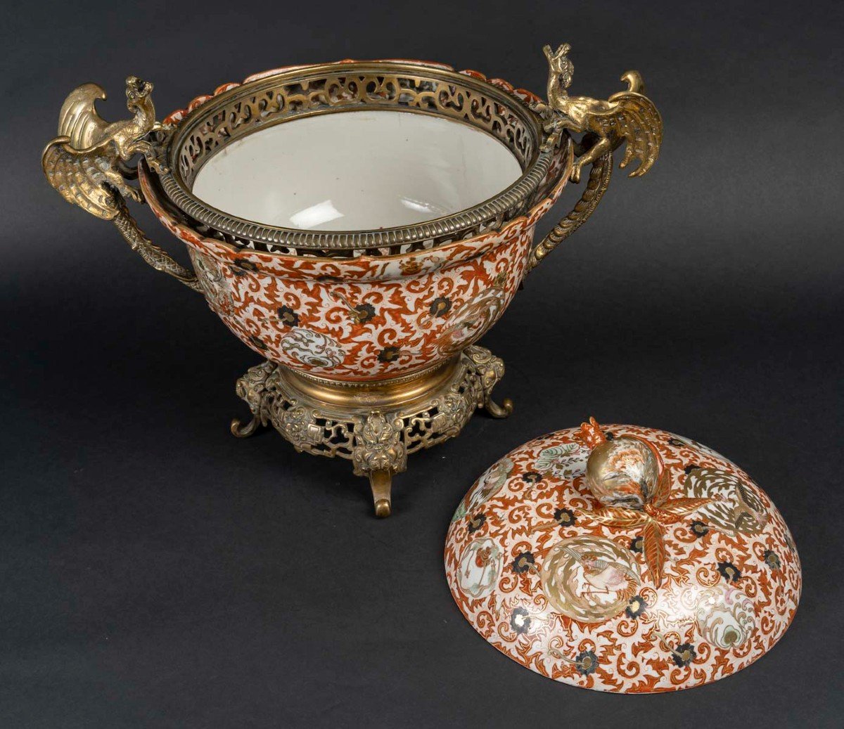Coupe couverte  " Japon époque Meiji (1868/1912 )-photo-2