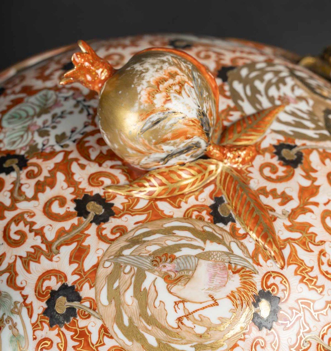 Coupe couverte  " Japon époque Meiji (1868/1912 )-photo-4