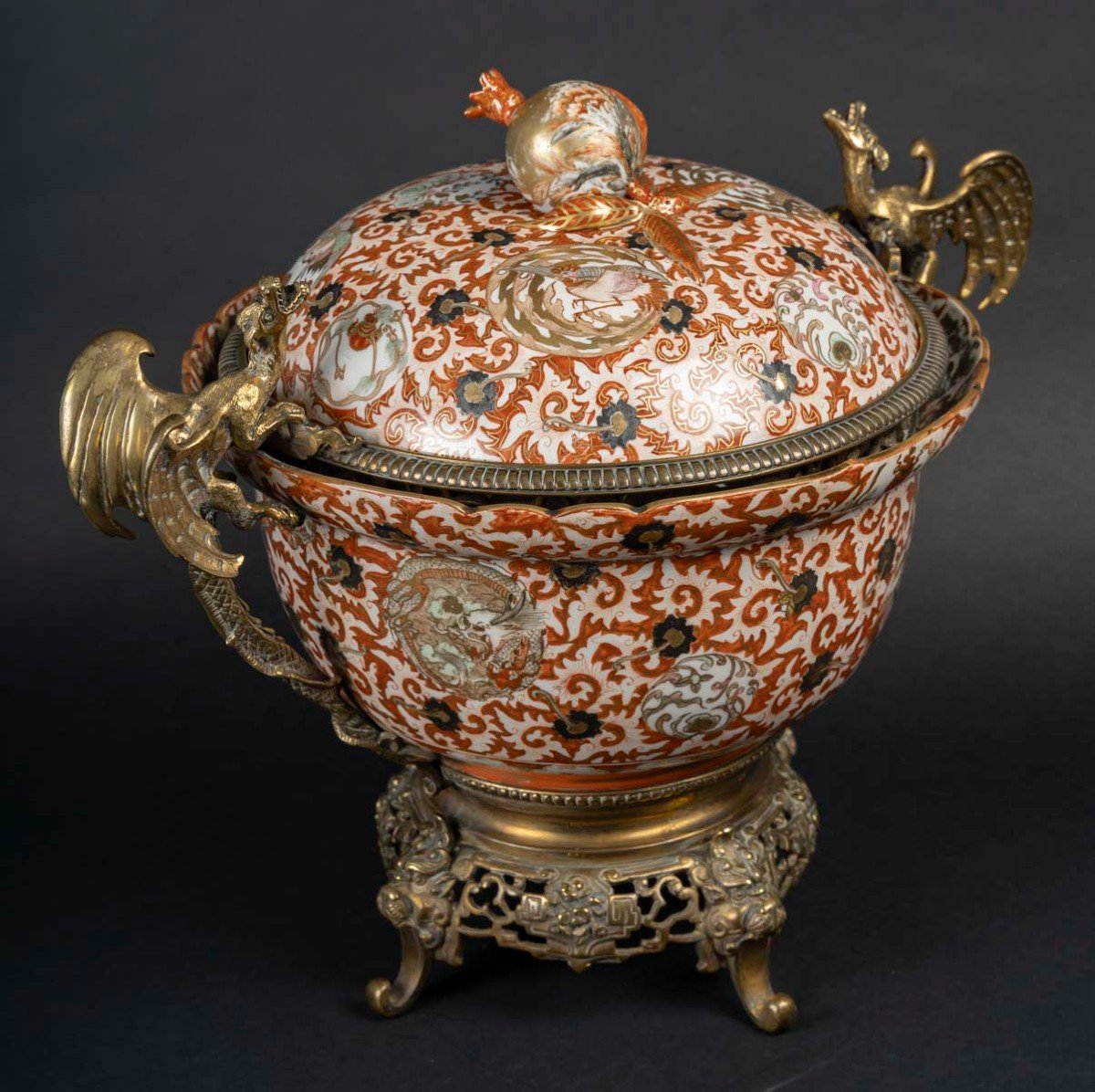 Coupe couverte  " Japon époque Meiji (1868/1912 )-photo-4