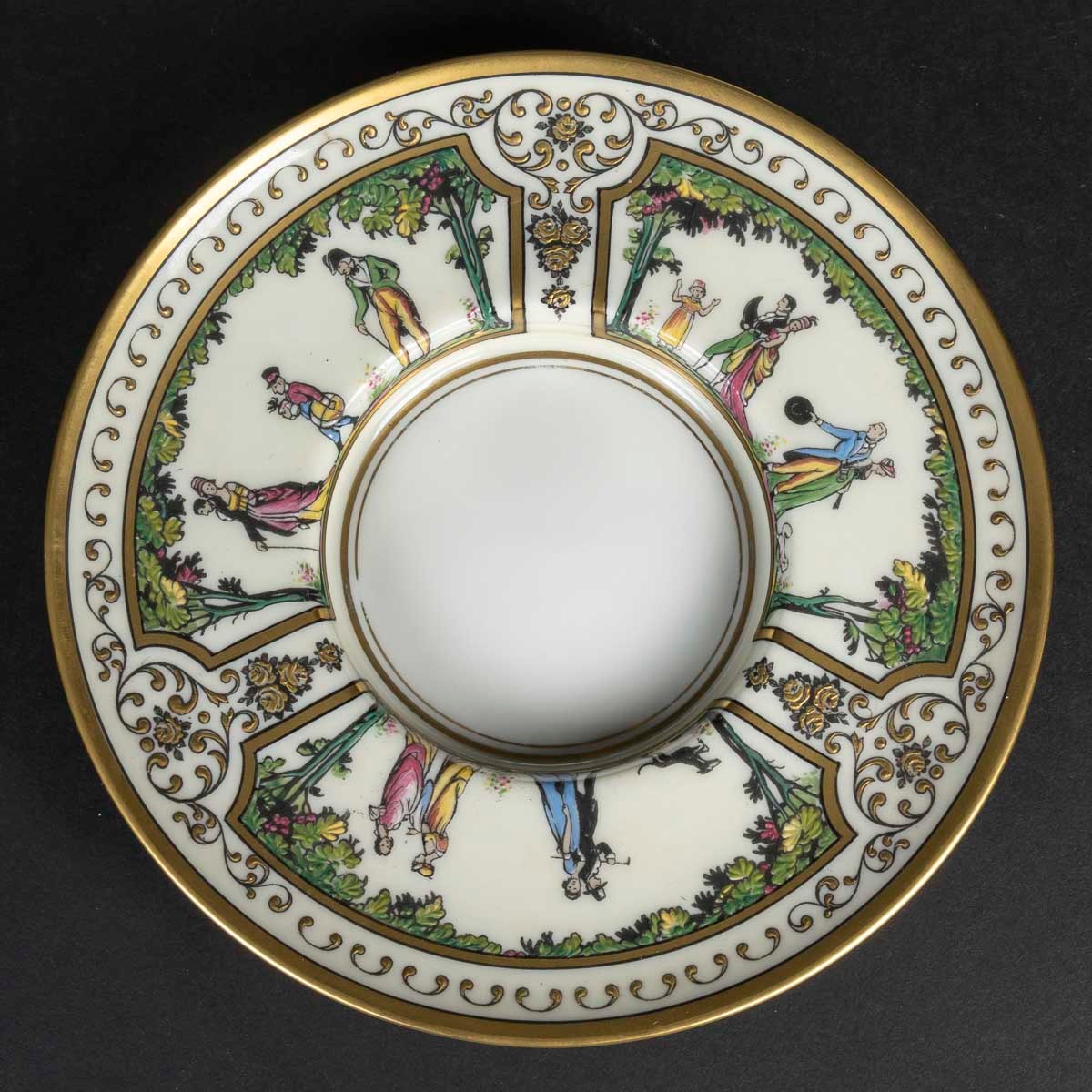 Covered Shaker "raynaud Limoges: Walk To The Royal Palace"-photo-4