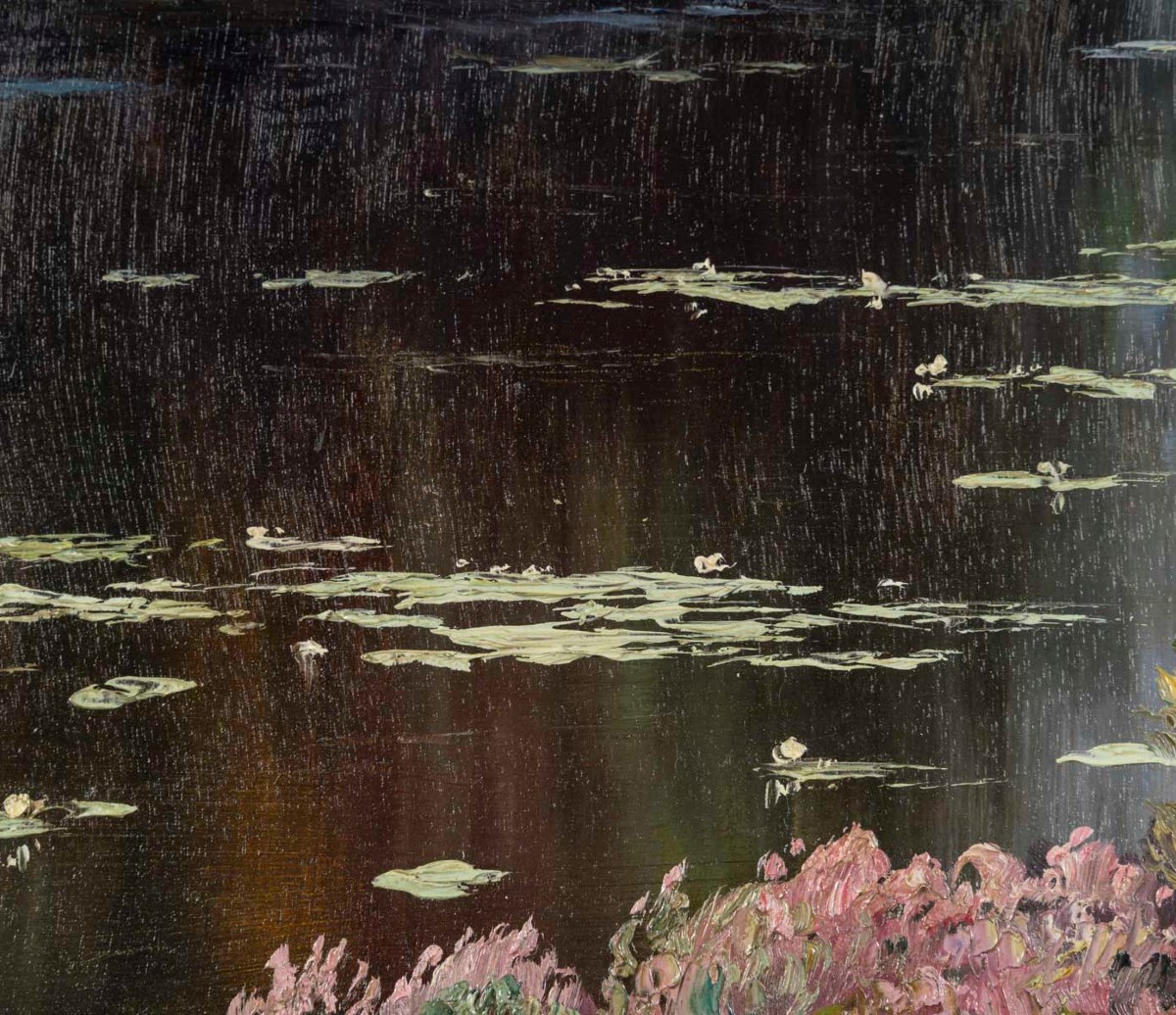 "the Water Lily Pond 1920 Emile Gauffriaud (1877/1955)     -photo-4