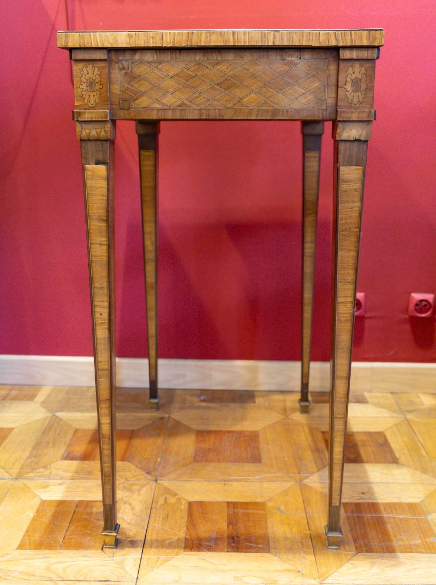Table de Salon à transformation Style Louis XVI-photo-4