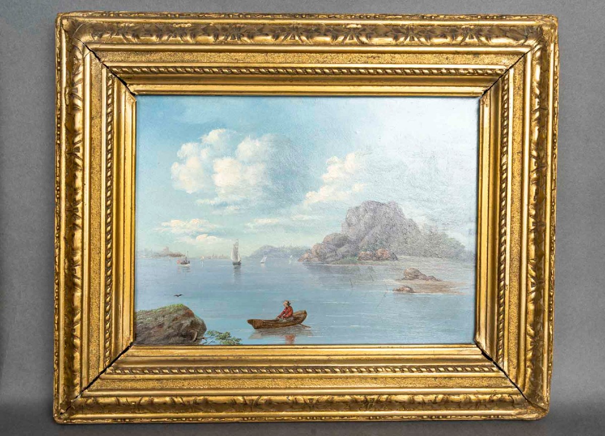 Pair Of 19th Century Oil Landscapes-photo-4