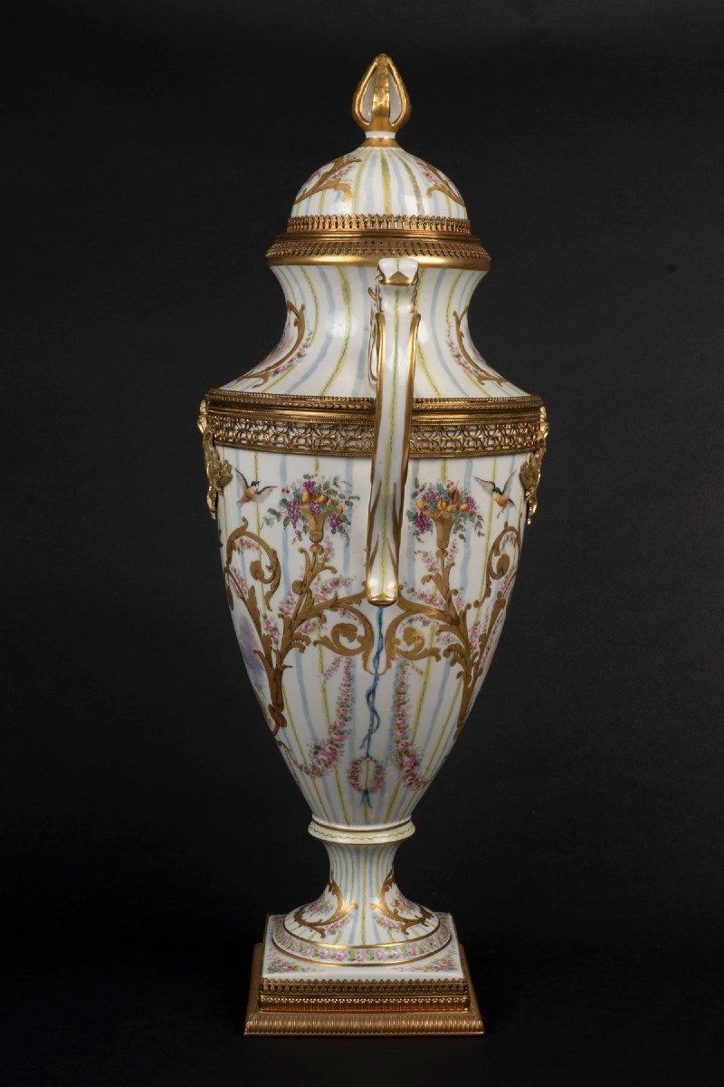 Grand Vase couvert  At. à Le Tallec Paris 1930-photo-4