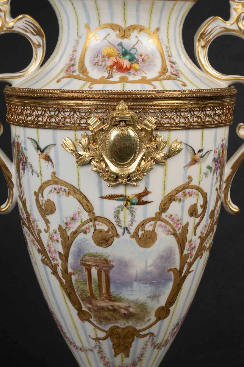 Grand Vase couvert  At. à Le Tallec Paris 1930-photo-3