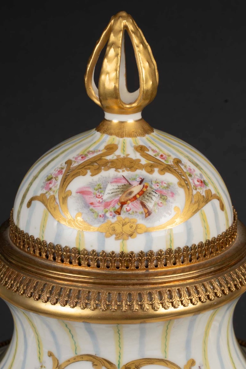 Grand Vase couvert  At. à Le Tallec Paris 1930-photo-7