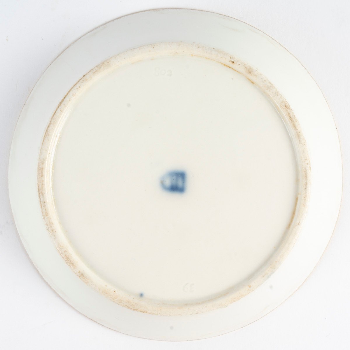 Tasse Bleu de four et Or  (fin XVIII ) "Vienne "-photo-1