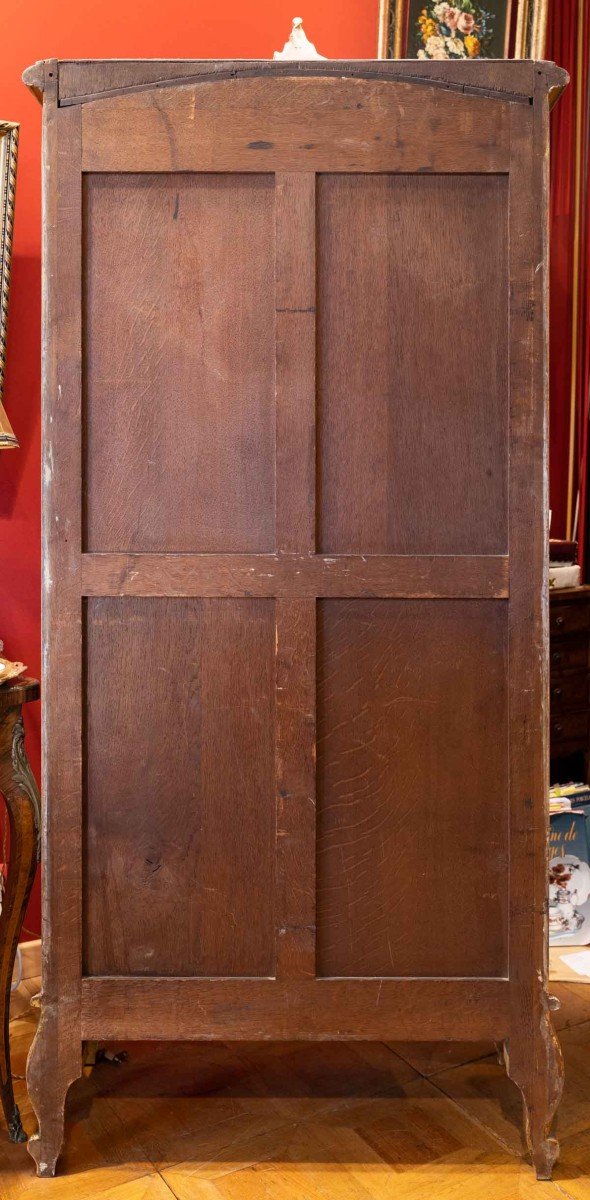 Vitrine En Bois Doré (xixème)-photo-4