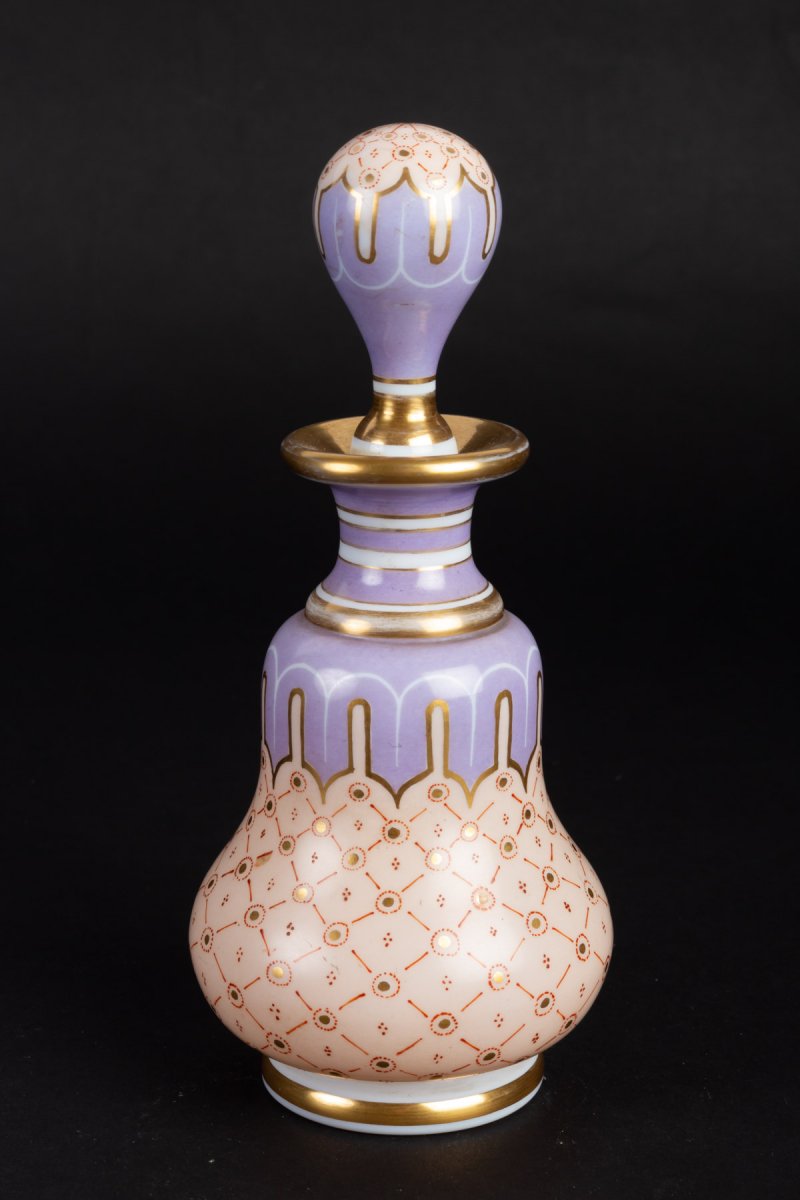 Mid XIXth Opaline Perfume Bottle