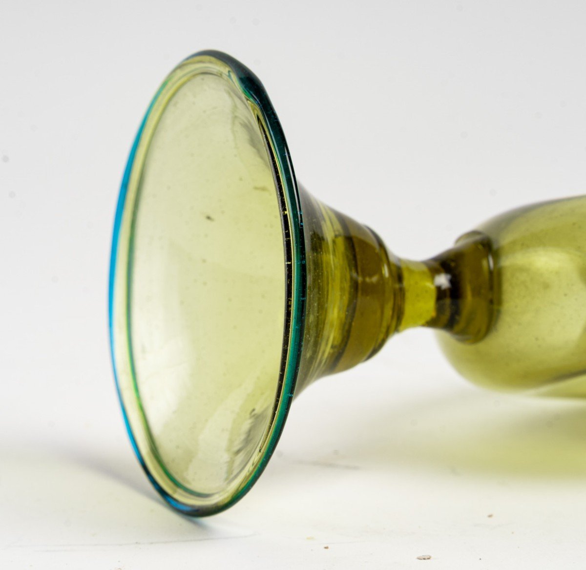 Venitian Vase Green Absinthe   (  Last 18een /first 19een Century )-photo-4