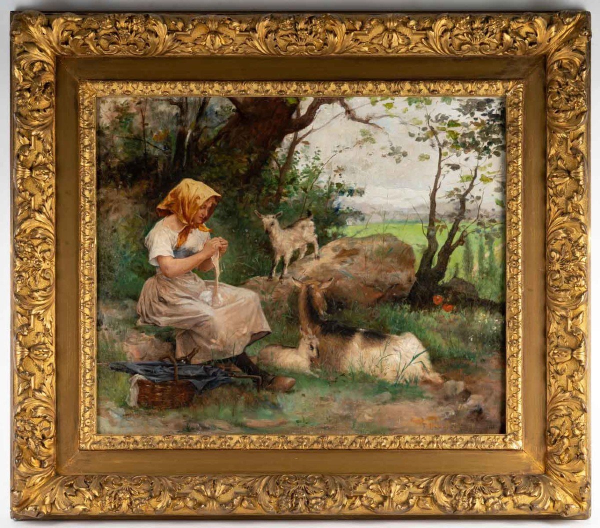 La Chevriere Par Fernand Lematte  XIXéme Siècle