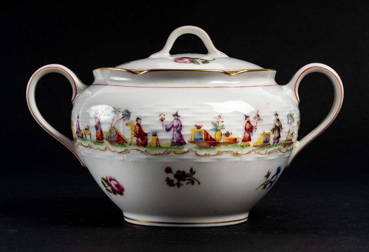 Tea Service "to The Chinese" Théodore Haviland 1894 Limoges-photo-3