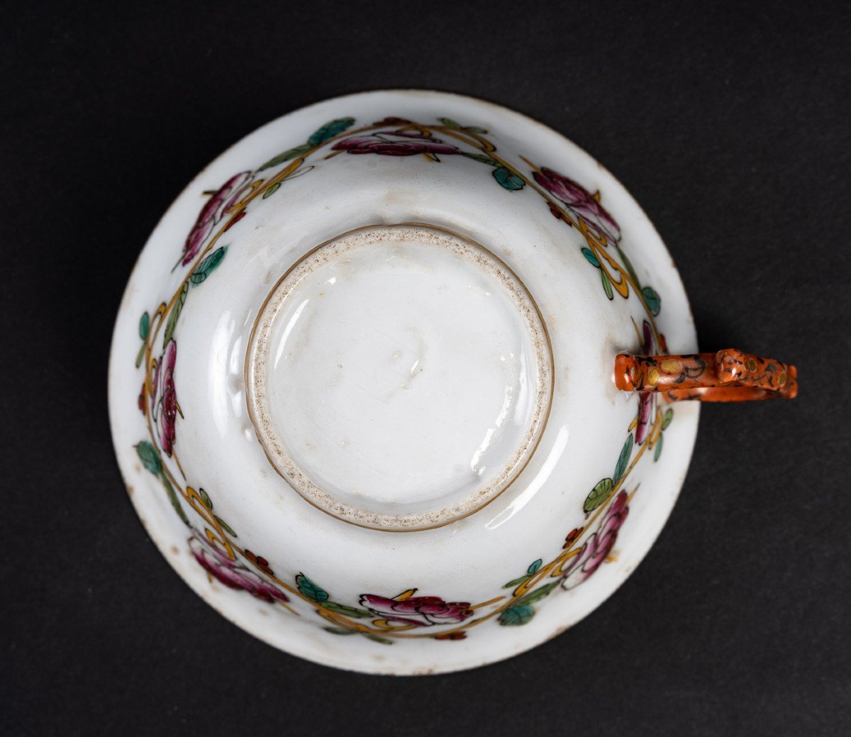 Butterfly Tea Service "bayeux" France 1820/1830-photo-2