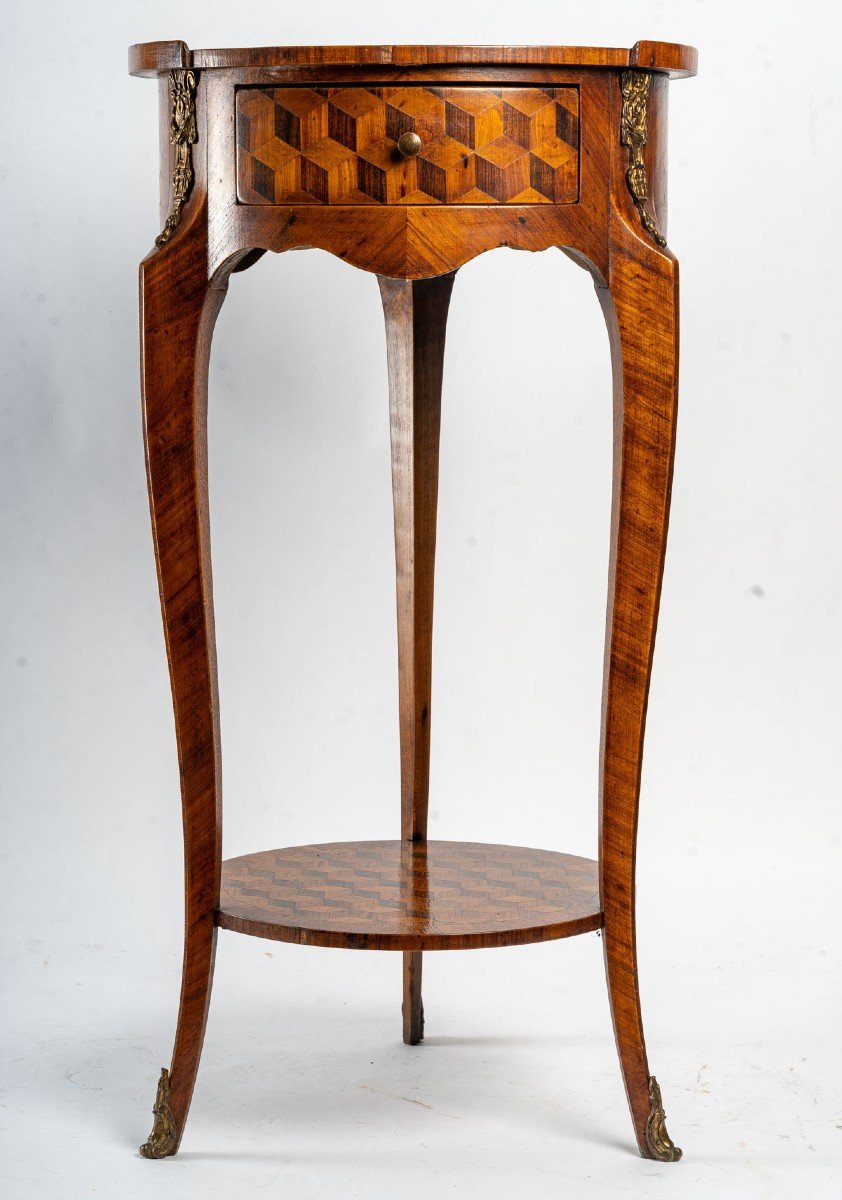 Small Transition Style Table (louis XV / Louis XVI)