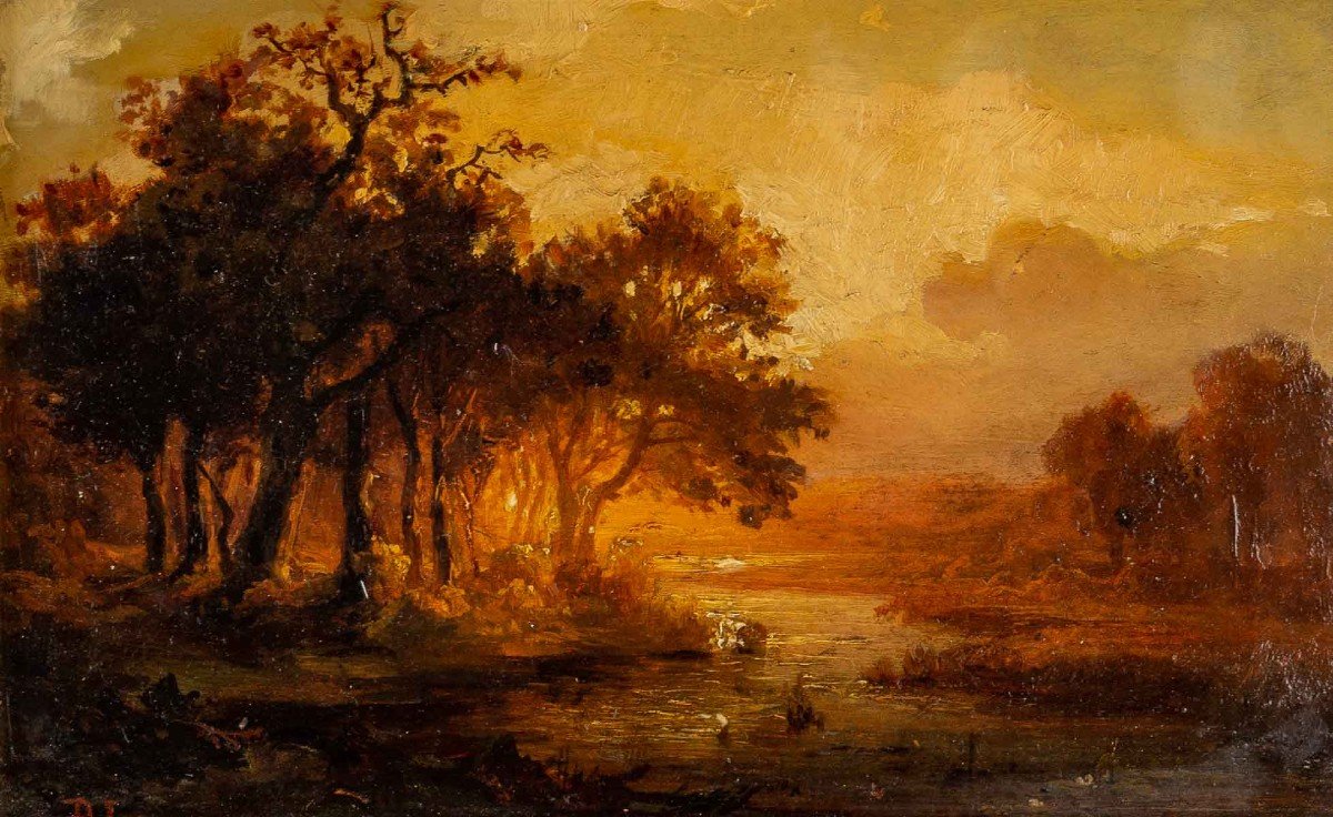 19th Century Autumn Landscape-photo-2