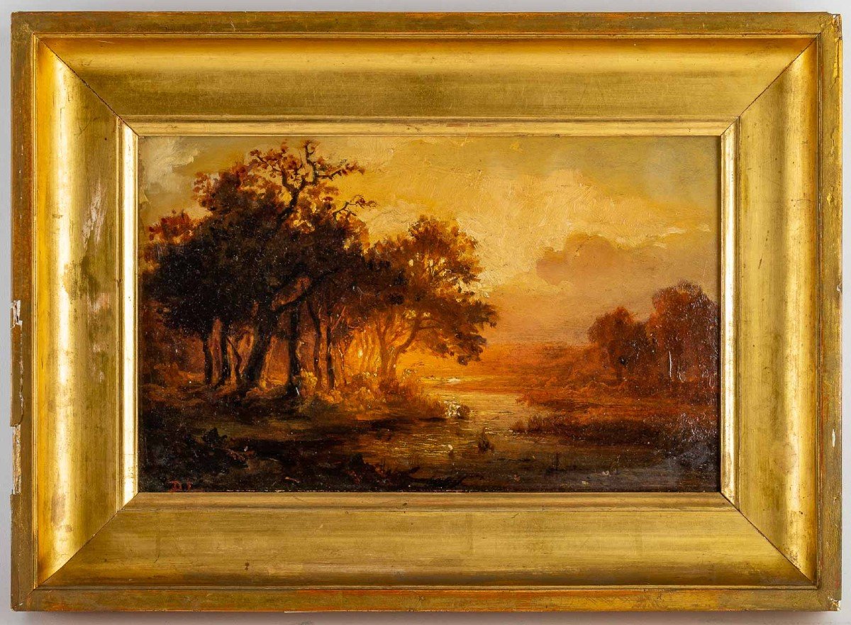 Paysage d'Automne XIXème siècle