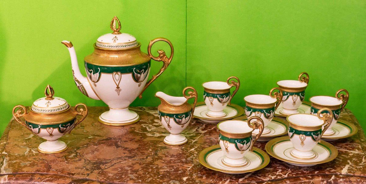 Empire Style Coffee Or Tea Service 1910 By Jean Schmitt (rovina)