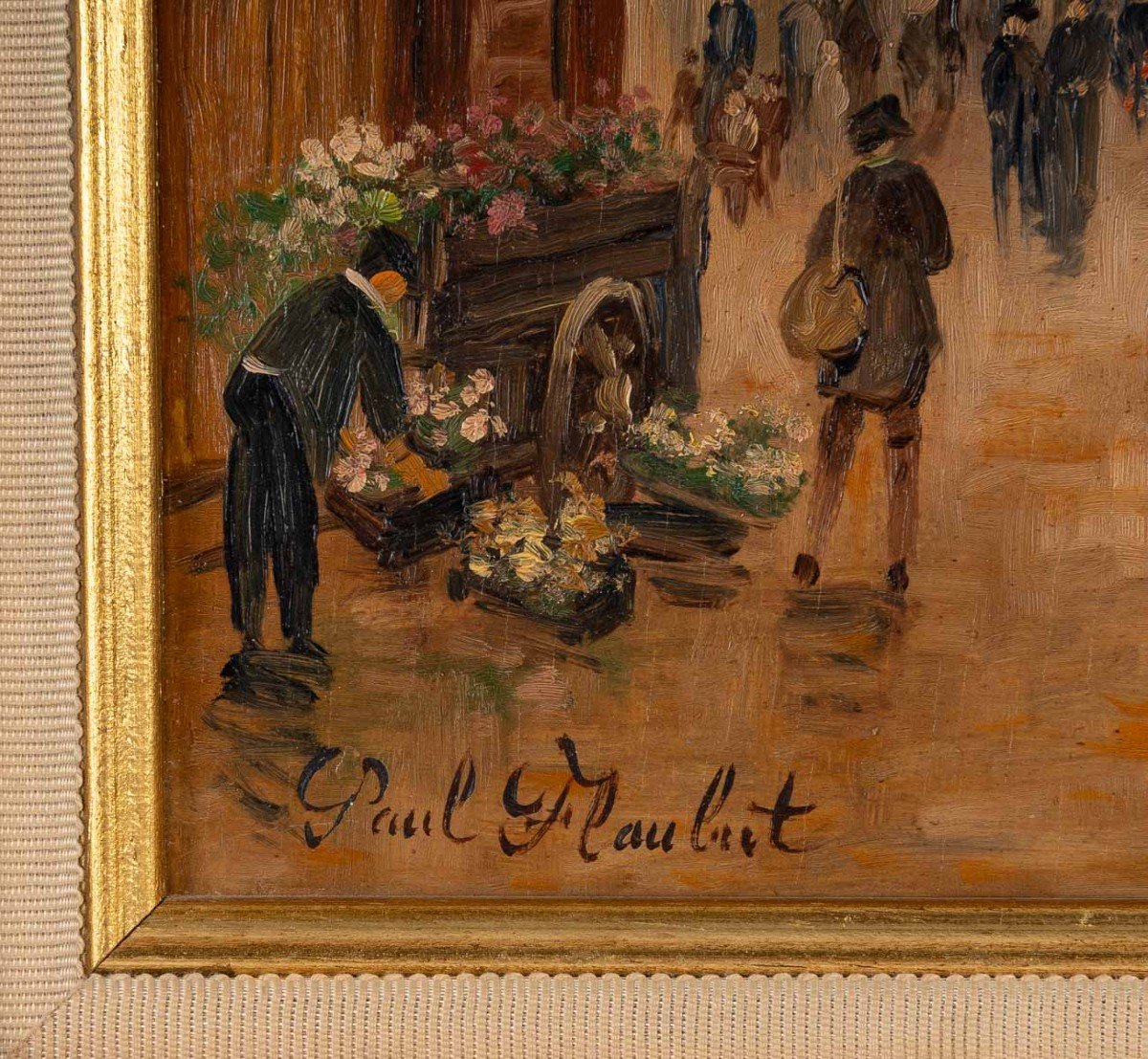 Paul Flaubert "flower Market" On The Quai De Seine (paris)-photo-3