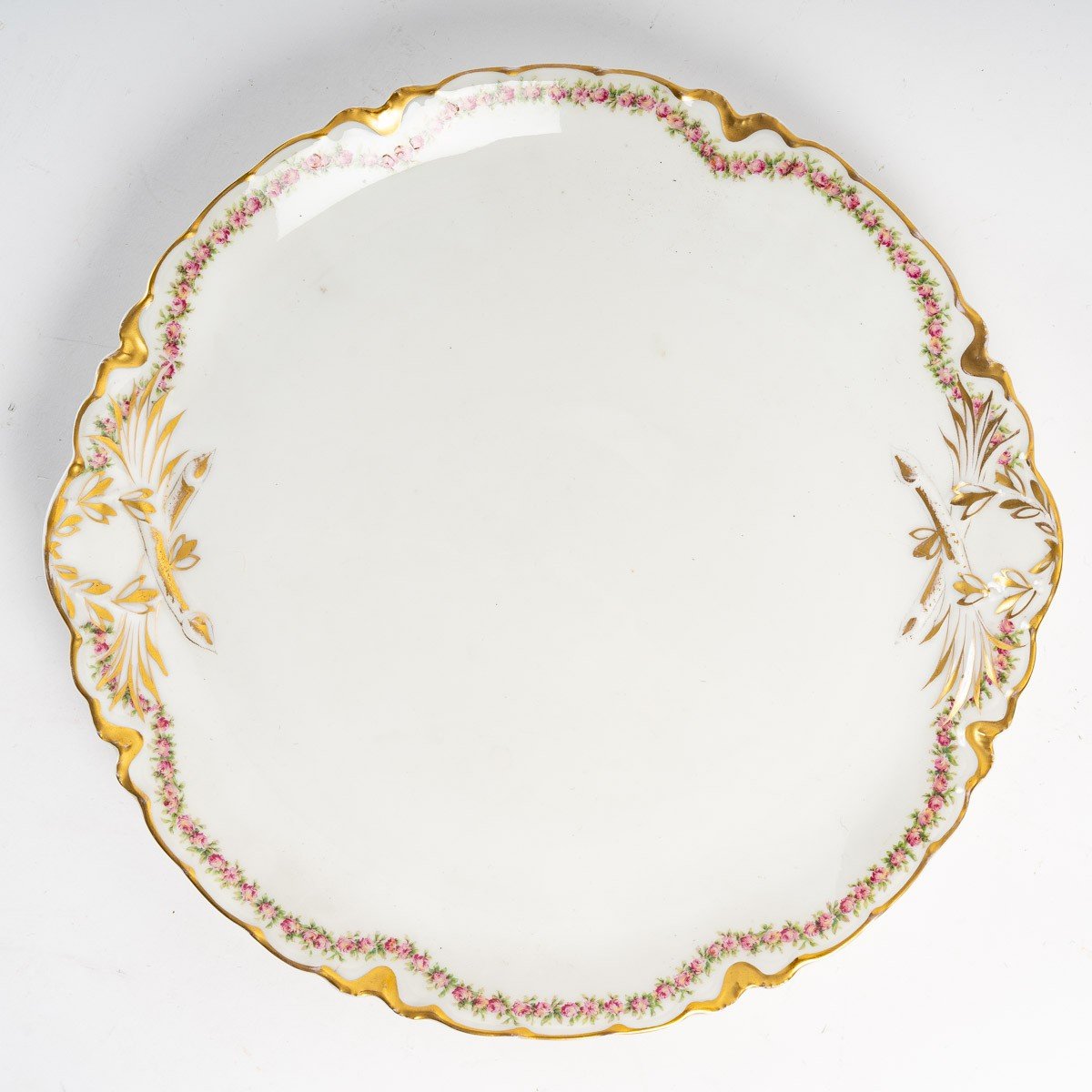 Table Service "ranson" With Roses Haviland 1890-photo-1