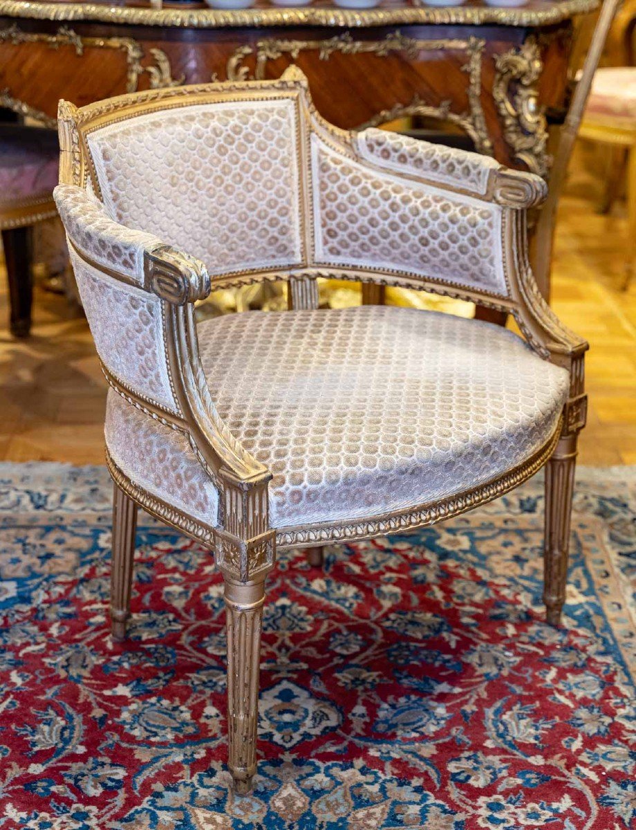 Small Louis XVI Seat-photo-2