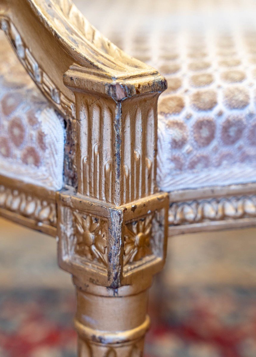 Small Louis XVI Seat-photo-4
