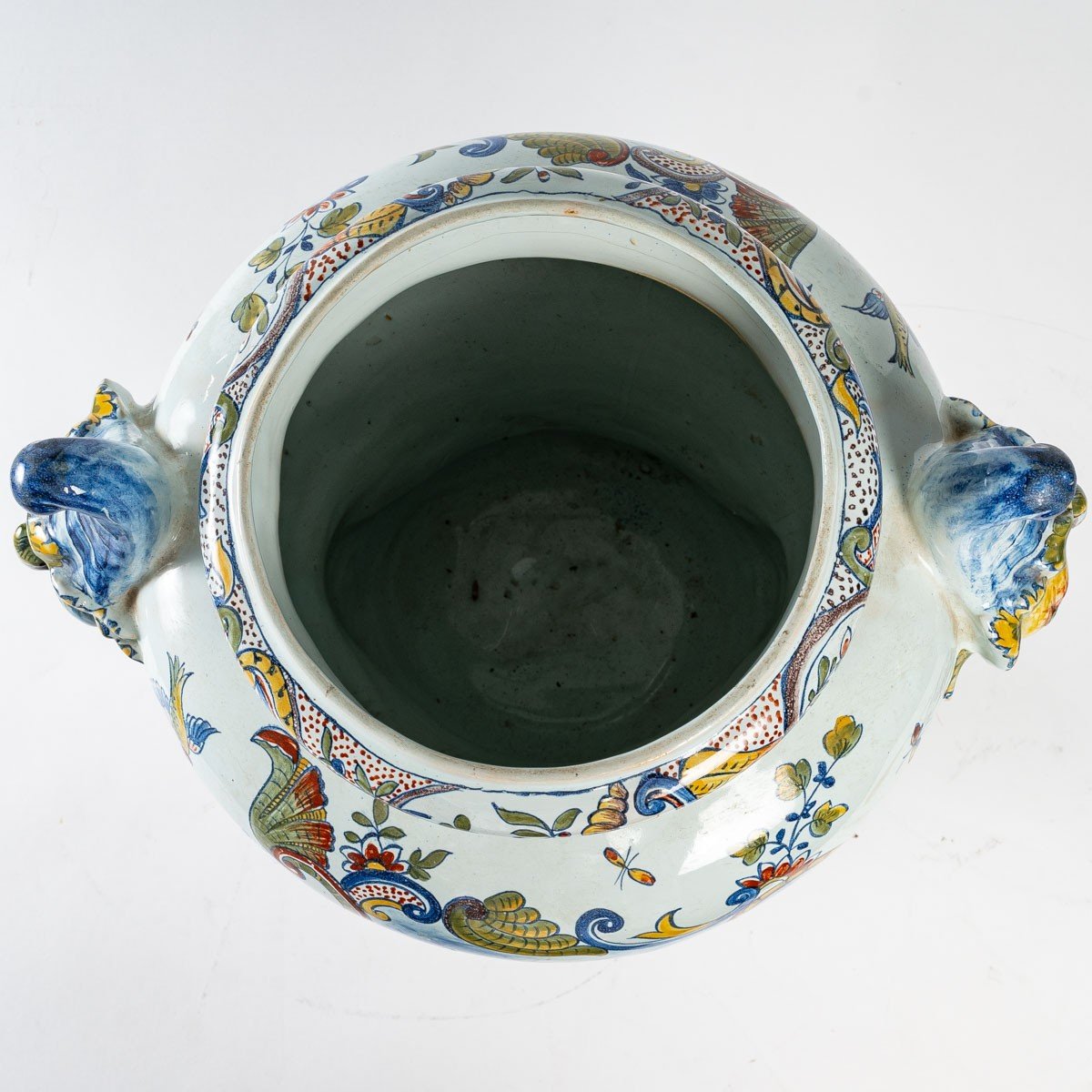 Eighteenth "delft" Covered Pot-photo-6