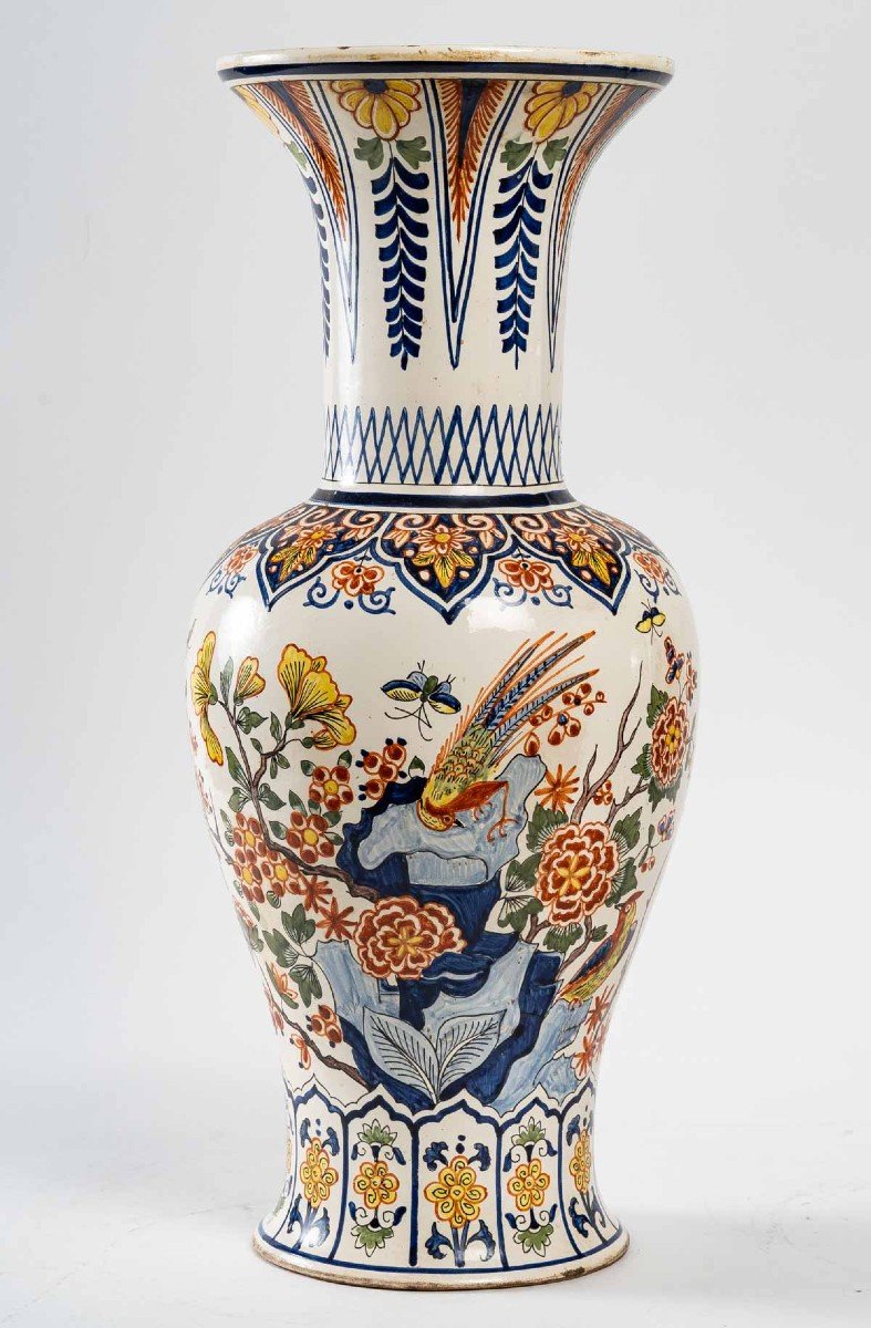 Polychrome Delft Vase-photo-2