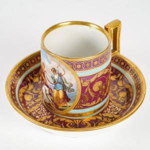 Tasse Vienne  début XIXème