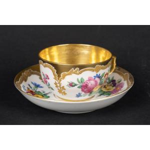 Grande Tasse KPM Berlin  XIXème 