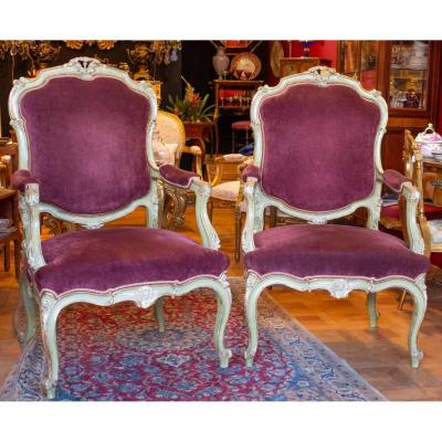 Pairs Of Venetian Armchairs Early Nineteenth