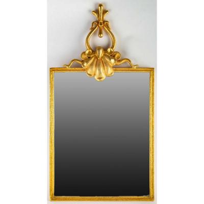 Mirror In Golden  Bronze Signed:g. Mathias Fondica Paris  (  1980)