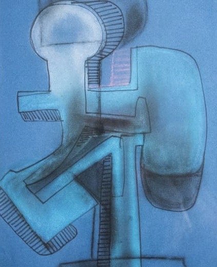 The Nervous Energy Of The Hatching, The Velvety Texture Of The Pastel – Ladislas Kijno-photo-3