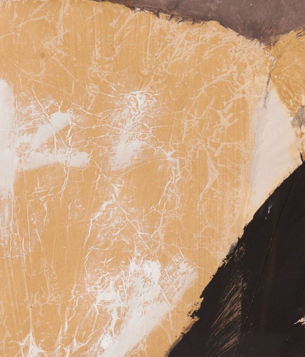 "composition" , Abstract Painting, Albert Bitran -photo-2