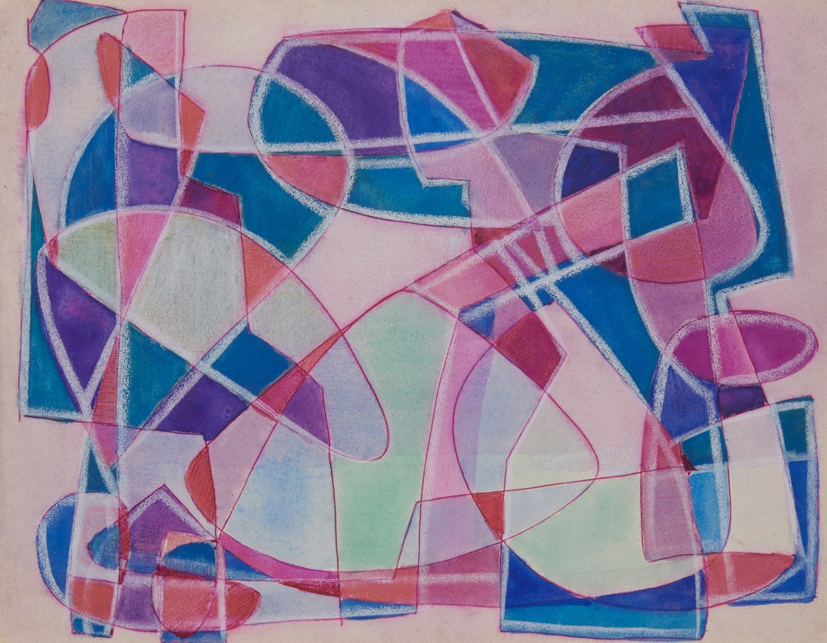 Abstraction lyrique et lumière sacrée - Maurice Morel (1908-1991)