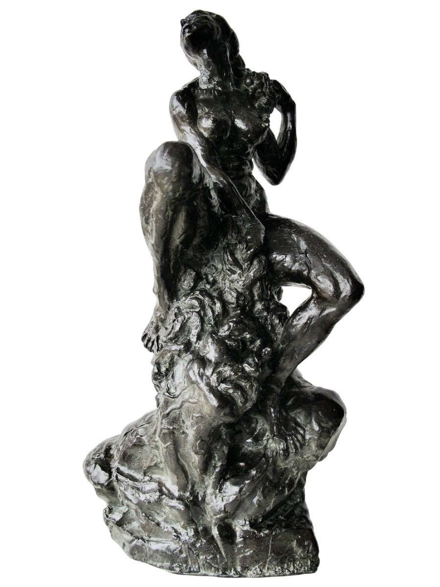 A Commanding Embrace, Vigorous Modeling – Bronze Cast