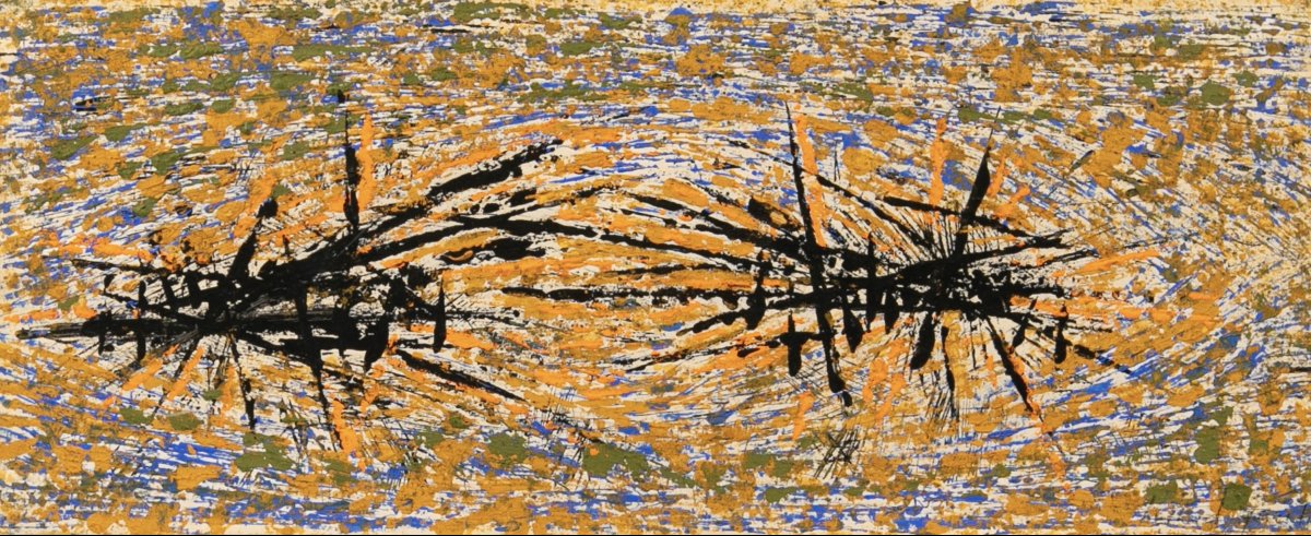 Graphic Energy, Pictorial Palimpsest - Bernard Quentin 