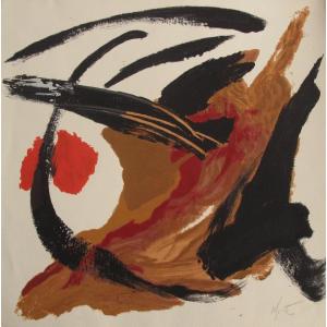Peinture abstraite,  Jean Miotte 
