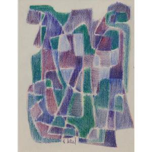 Maurice Morel (1908-1991) : L' abstractIon  dans la lignée de Bazaine