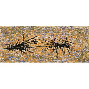 Graphic Energy, Pictorial Palimpsest - Bernard Quentin