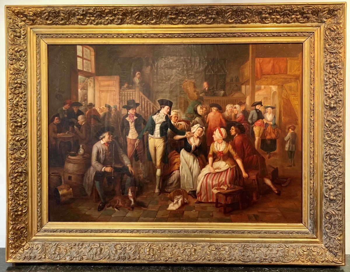 Peinture 19è Siècle Non Signée