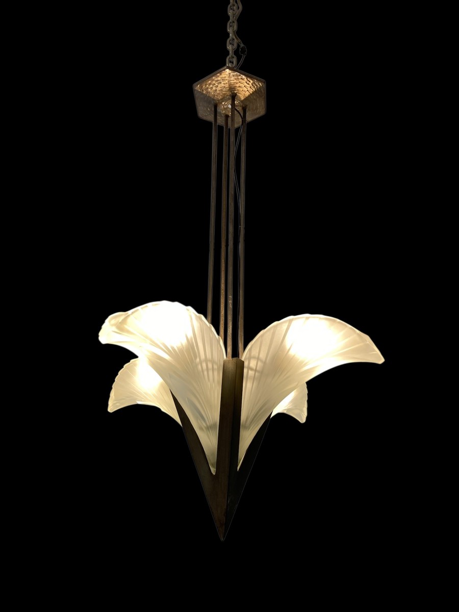 Art Deco Chandelier-photo-2