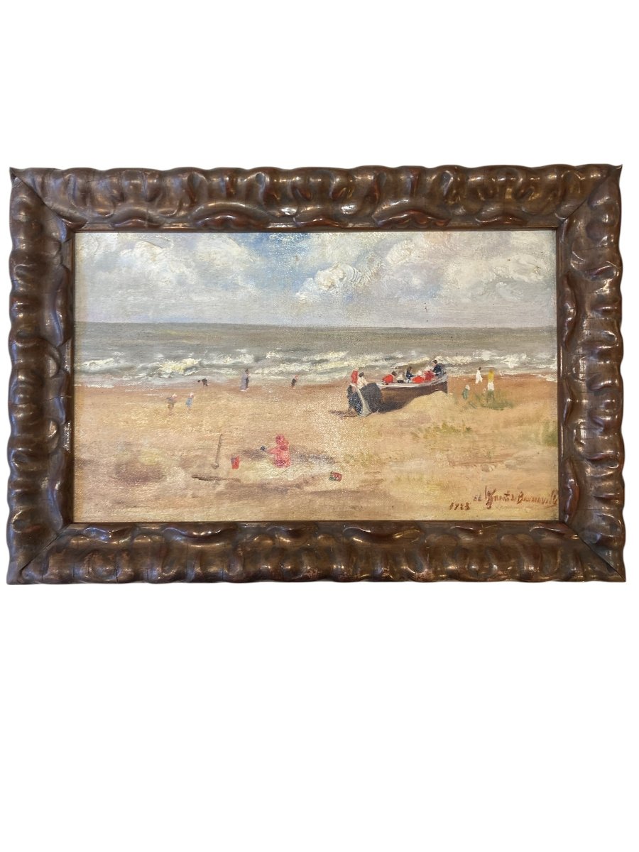 Scène de plage-photo-2