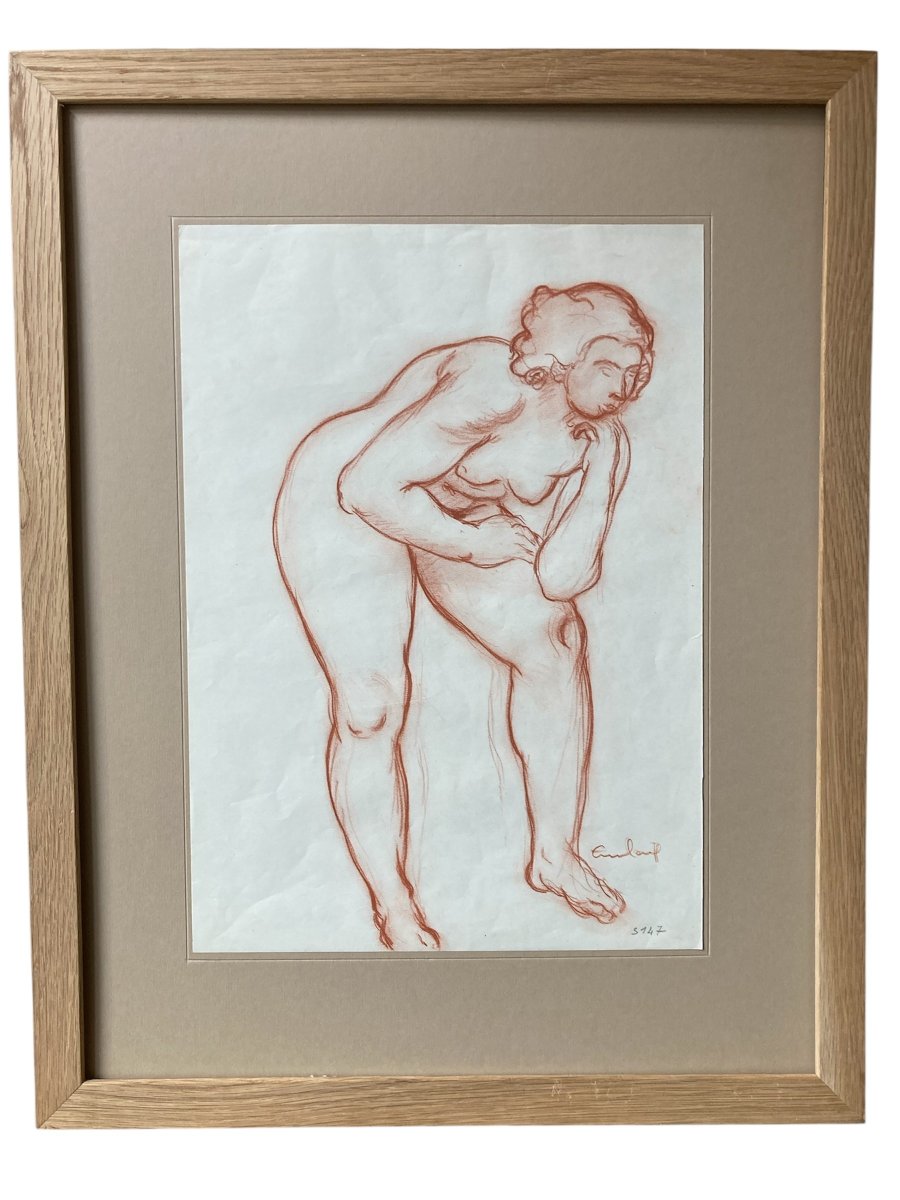 Dessin à la sanguine-photo-2