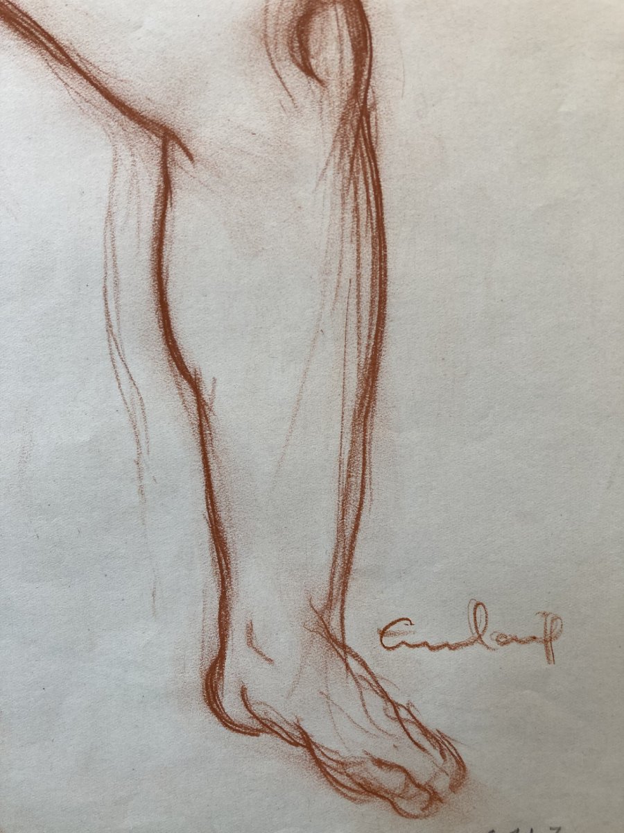 Dessin à la sanguine-photo-3