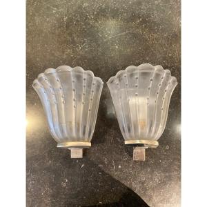 Pair Of Art Deco Sconces