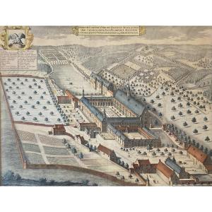 Vue d'optique XVIIIè siècle