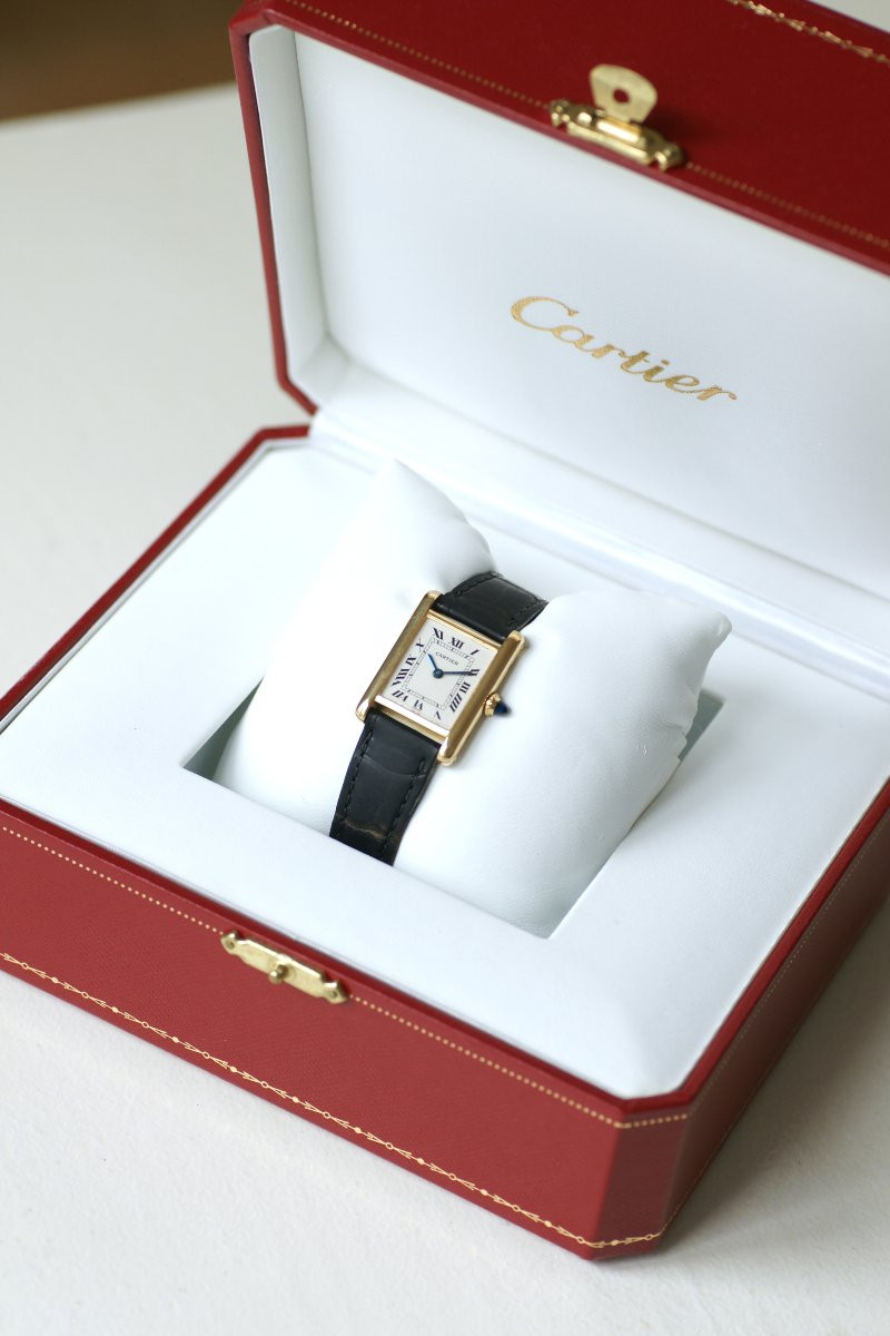 Montre Cartier Tank Louis Cartier Or Jaune 78087-photo-4