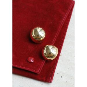 Cartier par Georges Lenfant Boucles d'Oreilles Boules en Or Jaune