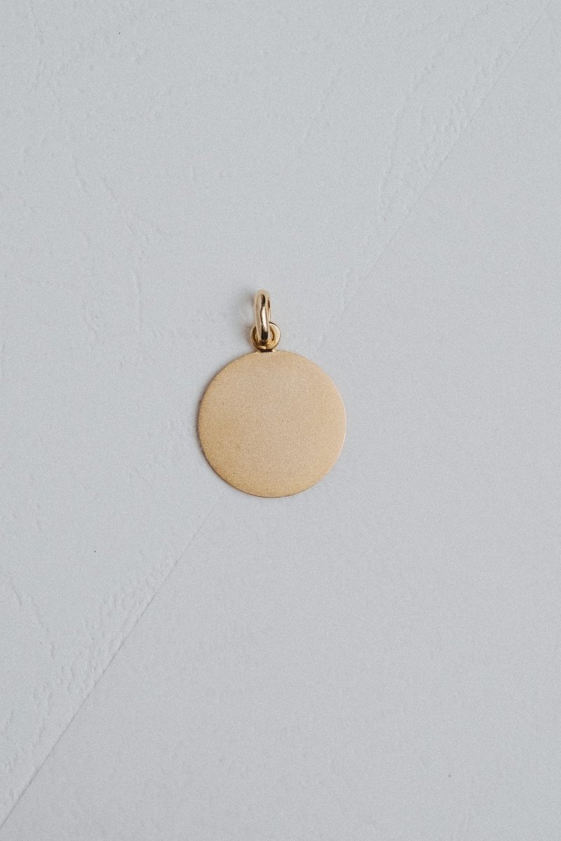 Médaille Agneau mystique en or jaune 750/000 de Becker-photo-4