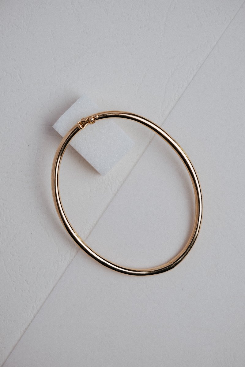 Openwork Bangle In Yellow Gold 750/000.-photo-3